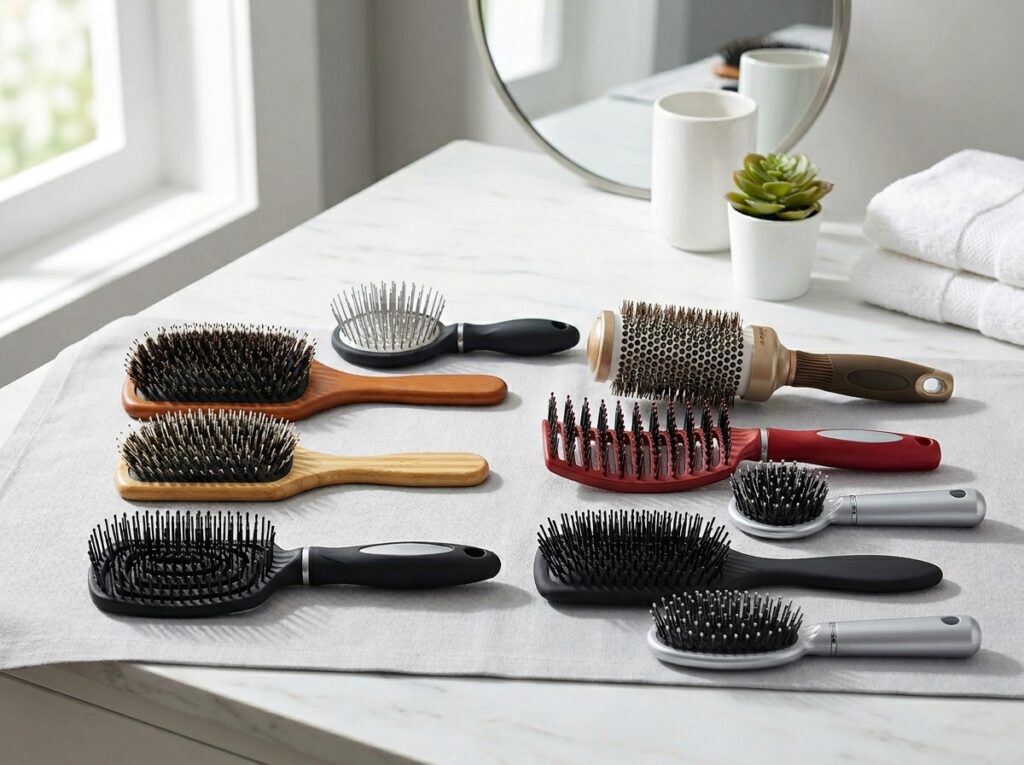 7 Dicas de Como Escolher a Escova Certa para Cada Tipo de Cabelo